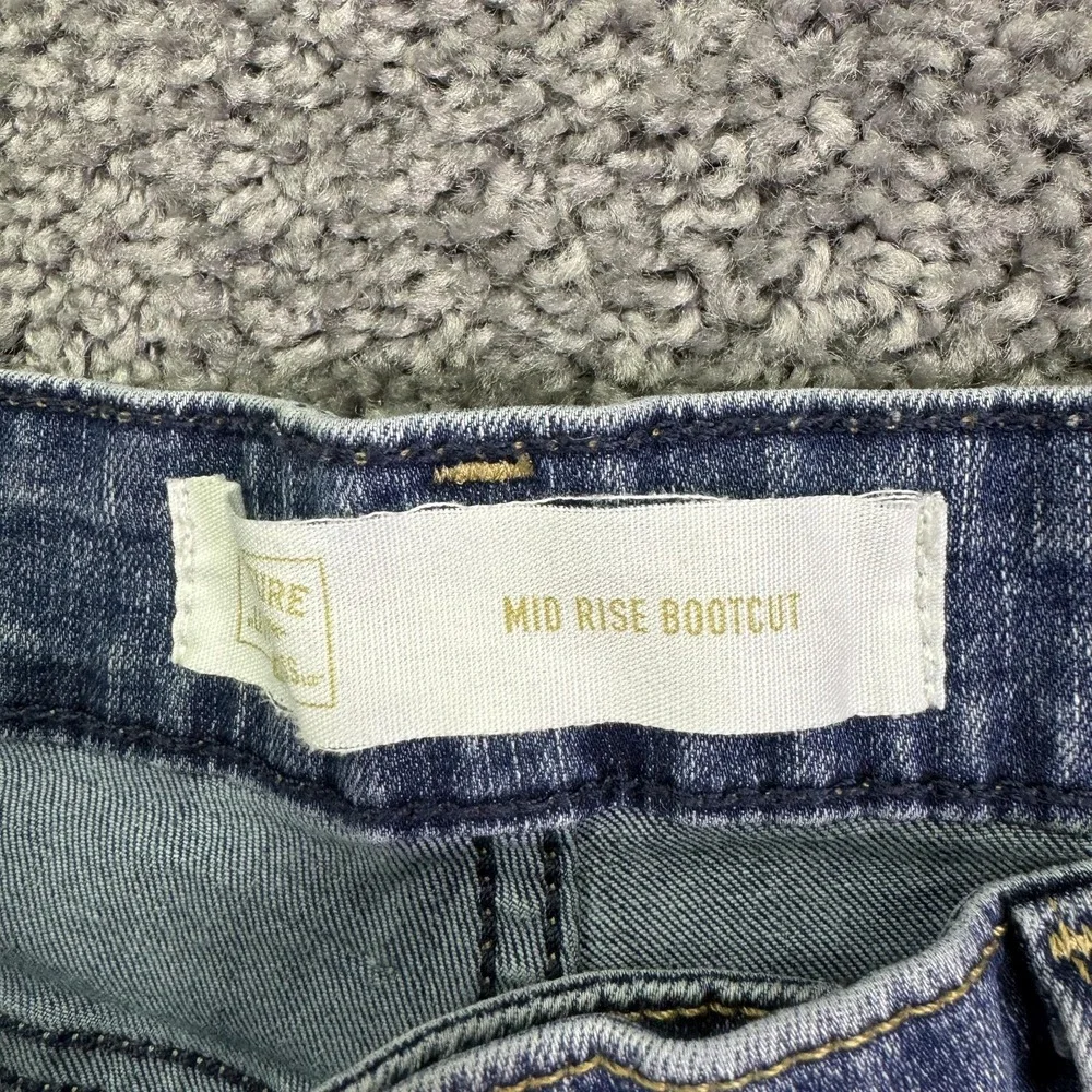 Signature Levi Strauss Jeans Womens 16S Blue Mid Rise Bootcut Denim Medium Wash